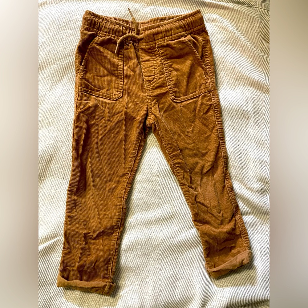 Old Navy Boys Cargo Corduroy Pants, Size 3T